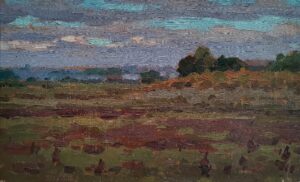 26. Владимир Турик, "Этюд 53", картон/масло, 18х30см., 1940-е годы