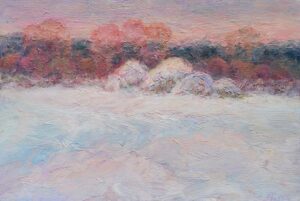 43. Алексей Белянин, "Стожки. Семья", 15,5"х23см., 2003г.